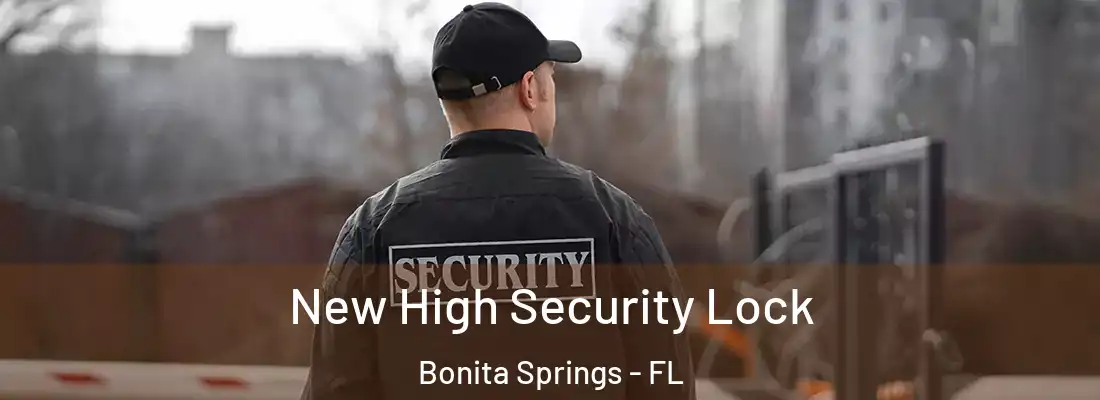  New High Security Lock Bonita Springs - FL